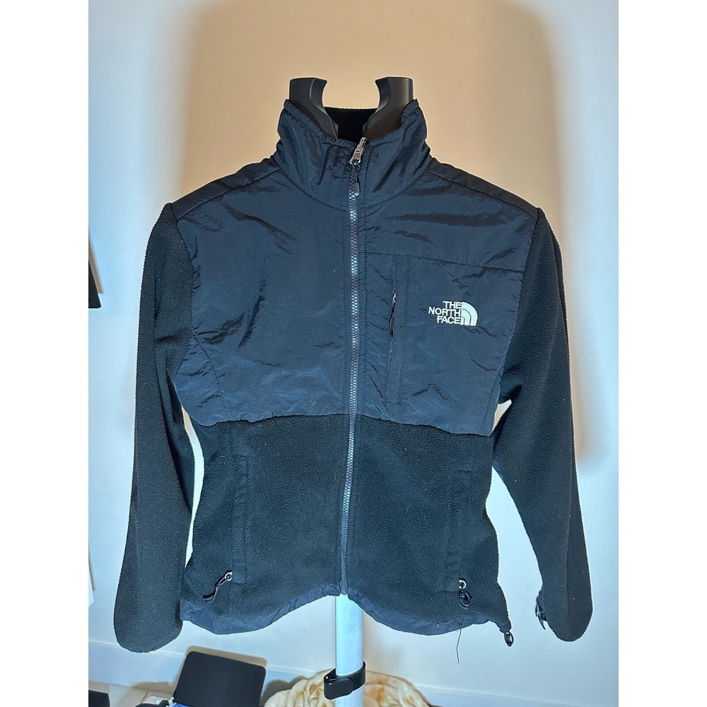 The North Face Fleece Jacket Full Zip Black Small Lightweight Coat - Picture 3 of 11